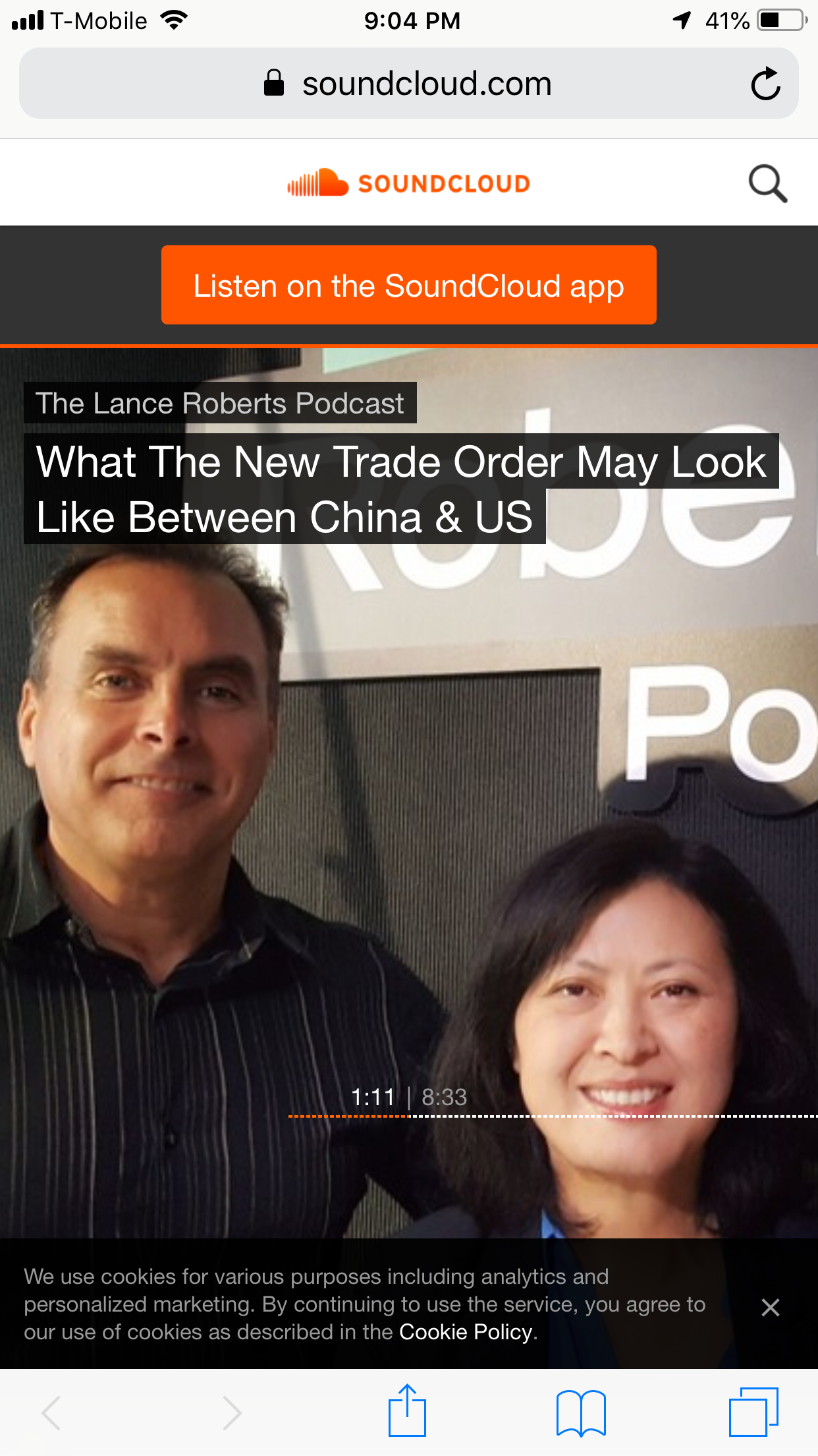 Lance Roberts radio The New Trade Order featuring Li Xu
